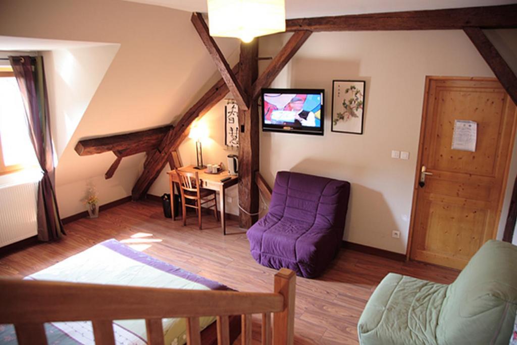 Chambres D'Hotes Les Charmettes Rang Pokój zdjęcie